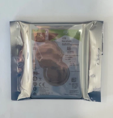 SEAGATE BARRACUDA ST1000LM048 1 TB 128MB 6Gb/s SATA 2.5" LAPTOP  HARD DISK DRIVE - Image 1 of 2