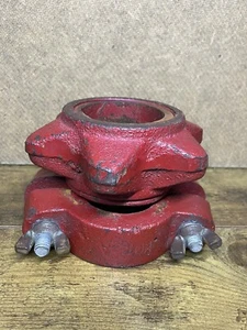 Vintage Red Olympic Barbell Flexible Spinlock Collar 2" 2.5Kg Made in Korea - Picture 1 of 15