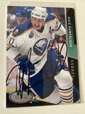 1993-94 Parkhurst Dale Hawerchuk Autograph Card 