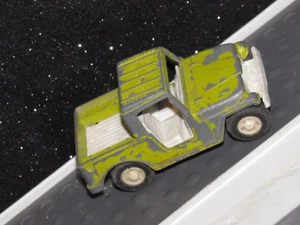 Vintage Tootsie Toy Jeep Truck Green Die Cast Metal 1969 - Picture 1 of 4