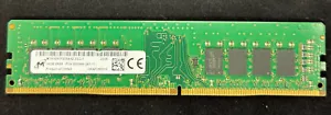 16GB Micron MTA16TF2G64AZ-3G2J1 DDR4 3200MHz PC4-25600 2Rx8 UDIMM for Desktops - Picture 1 of 2