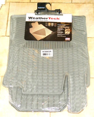 2017 - 2020 Hyundai Elantra Gray All Weather Floor Mats W388GR  WeatherTech NEW - Image 1 of 4