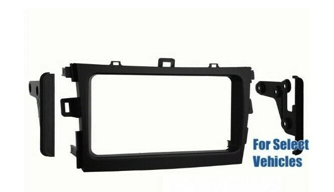 Комплект отделки приборной панели автомобильного стерео радио Double Din для Toyota Corolla 2009-2012 2013 годов выпуска   - Изображение 1 из 1