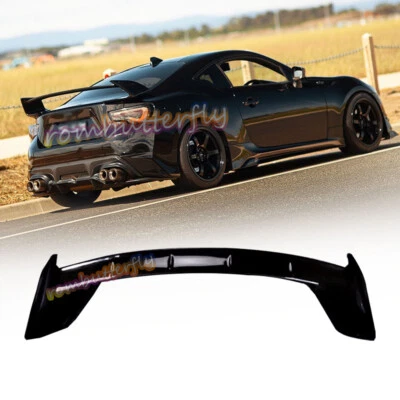 Rear Trunk Spoiler Wing Lip Fits For 2013-2020 GT86 Subaru BRZ Coupe Gloss Black - Image 1 of 4