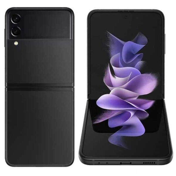 Samsung Galaxy Z Flip3 5G SM-F711U - 256GB - Black - (Unlocked) - Very Good