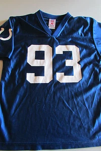 Youth Large (14-16) NFL Indianapolis Colts #93 FREENEY football Jersey Reebok - Picture 1 of 3