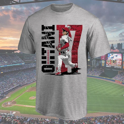 HOT! Los Angeles Angels Sho Time Shohei Ohtani #17 Baseball T-shirt Gift S-3XL Cover