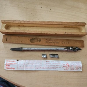 Vintage Ridgway 1914 Flexible Cutter Sheffield England 1/2" To 11/2" Complete  - Picture 1 of 21