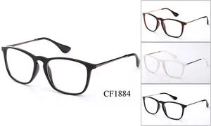 Retro Clear Lens Glasses Eyewear Nerd Office Fake Smart Frames UV Protection - Picture 1 of 13