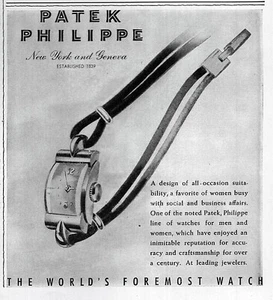 1942 Patek Philippe Watch Original Print Ad - Picture 1 of 1