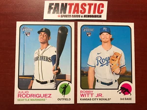 2022 Topps Heritage  High Number Base Cards & SP YOU PICK #501-725 - Picture 1 of 2