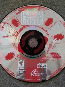 Critical Depth (Sony PlayStation 1, 1997) - Picture 1 of 1