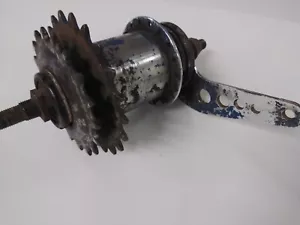 Vintage Shimano 3SC Rear Trike Hub 3 Speed Cruiser Coaster Brake 3s Three Wheel - Picture 1 of 4