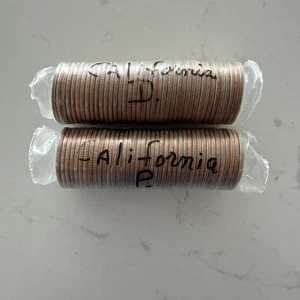2005 US Mint California State Quarter D & P, (2) $10 Rolls, Unopened - Picture 1 of 3