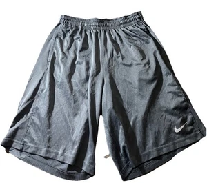 Nike Silver Grey Athletic Shorts Men's XL Lounge Wear Basketball * - Picture 1 of 8
