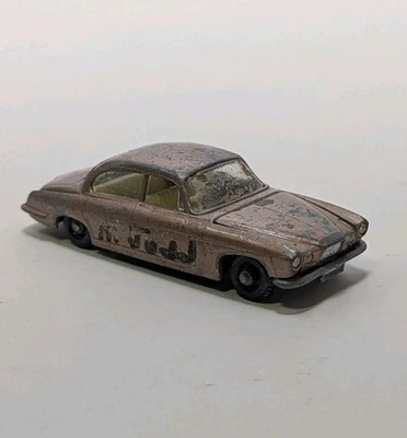 Jaguar MK10 Vintage Matchbox Series Lesney No.28 Hecho en Inglaterra Usado Suelto Foto 1 de 4