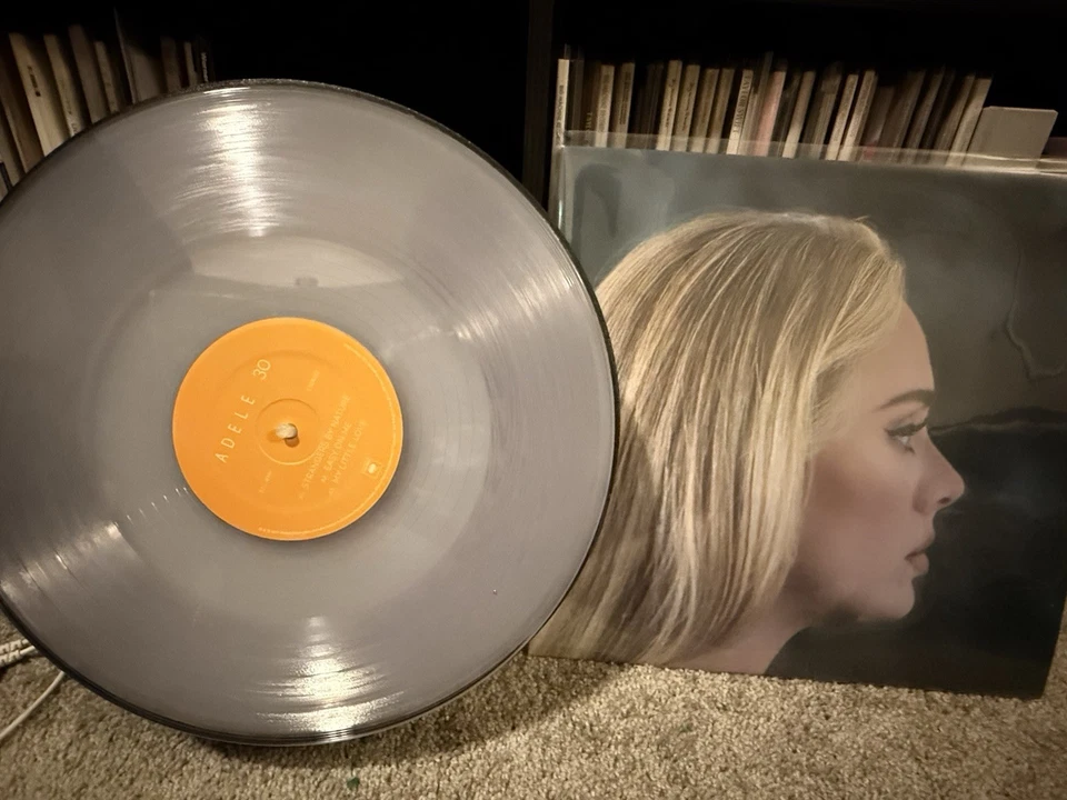 ADELE - 30 Walmart Exclusive Limited Edition Clear Vinyl 2LP - Image 1 of 1