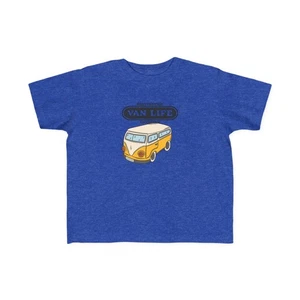 Adventure Awaits Toddler Tee, Cute Kids Shirt, Van Life Apparel, Summer Outfit - Picture 1 of 22