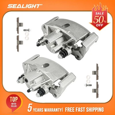 Rear Disc Brake Calipers w/ Bracket for 2004 - 2009 Dodge Ram 1500 Durango Aspen - Image 1 of 4