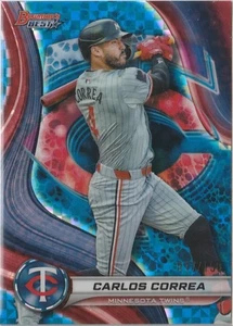 Carlos Correa 2024 Bowman's Best Blue #40 Baseball #/150 - Bild 1 von 2