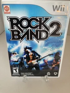 Rock Band 2 (Nintendo Wii, 2008)Cib Complete And Tested - Picture 1 of 6