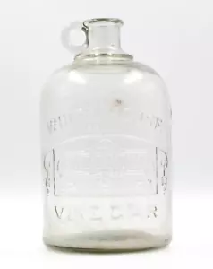 Large Whitehouse Brand Vinegar Jar ~ Jug - Vintage 1920s - 11" High & 6.25" Wide - Picture 1 of 10
