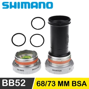 Shimano Deore SM BB52 Hollowtech II Bottom Bracket Mountain Bike Cycle 68/73 mm - Picture 1 of 7