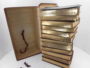 The Works of Shakespeare Hudson's Notes 1881 Student Handy Edition Set Gold Page - Bild 1 von 24