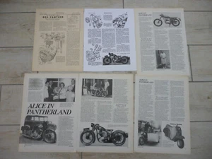 Red Panther 250 technical & historical literature-4 items - Picture 1 of 2