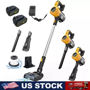 30KPA Cordless Vacuum Cleaner Portable Stick Vacuum Cleaner -2 Battery & Charger - Picture 1 of 9