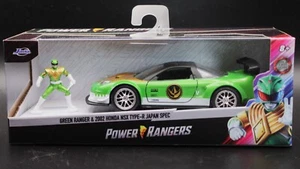Jada Toys Power Rangers 1:32 Honda NSX Type-R Japan Die-cast Car Green Ranger - Picture 1 of 9