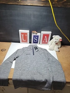 Bauer Vapor Men’s Small Senior Fleece 1/4 Zip Top Pullover Sweatshirt Hockey - Picture 1 of 5