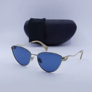 Lanvin LNV112S 743 Gold/Blue 59-17-140 Sunglasses New Authentic - Picture 1 of 7