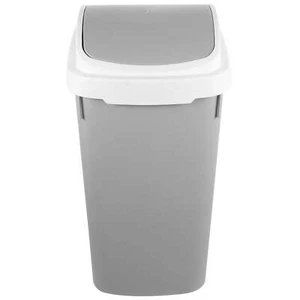 Plastic Kitchen Trash Can with Lid and Removable Garbage Can - Picture 1 of 5