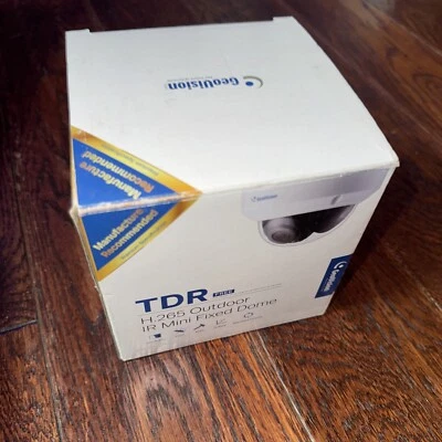 Geovision GV-TDR2700-1F Mini Rugged Dome Camera 2MP 4.0mm WDR 125-TDR2700-1F10 - Image 1 of 3