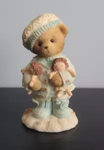 Cherished Teddies Louella 4008956 | 'Forever near to warn your days' - Picture 1 of 6