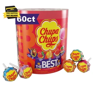 ‘Best Of’ Lollipop Assortment, 5 Flavors, Individually Wrapped Candy for Kids, 2 - Picture 1 of 8