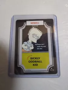 WENDELL MALATO ODDBALL KID CARD 79 I SIMPSON TCC - Foto 1 di 1