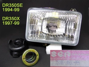 Suzuki DR350 Headlight Assy 1994-99 NOS DR200 DR250 Head Light 35100-14A31-99 - Bild 1 von 8