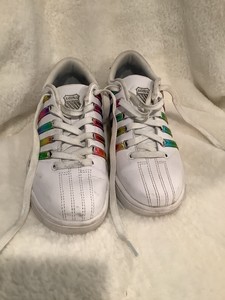 Las mejores ofertas en Zapatos K-Swiss Blanco a Rayas para mujeres | eBay