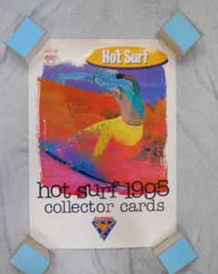 #PB2. 1995 FUTERA SURFING CARDS PROMTIONAL POSTER - Picture 1 of 3