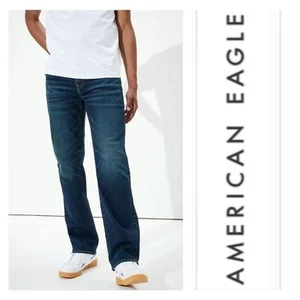 American Eagle MADE TO LAST Original Boot Jeans Men's Size 32 x 30 Cotton Dark - Picture 1 of 11