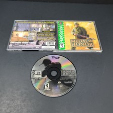 PS1 Medal of Honor Playstation One Greatest Hits Complete Manual Tested Working
