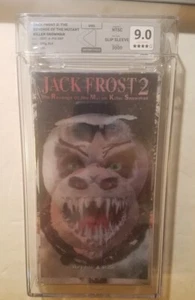 Jack Frost 2 (VHS) Screener SEALED GRADED 9 MINT  Rewind Grading CGC Lenticular - Picture 1 of 9