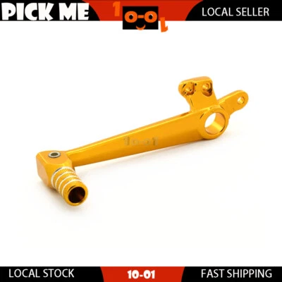 Золотистая кованая педаль ножного тормоза подходит для Suzuki BANDIT GSF1200S STAND 1997-2004 2005 - Изображение 1 из 4