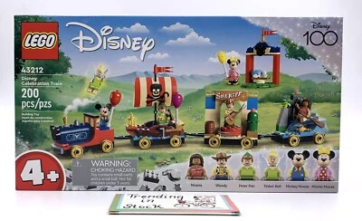 LEGO *Disney Celebration Train* (43212) 100 Years 200pcs-IN HAND READY TO SHIP!! - Image 1 of 4