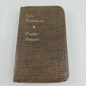 New Testament Psalms and Proverbs Pocket Bible Crystal-lete Translation By NBP - Picture 1 of 18