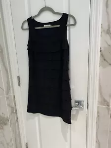 Prenda para mujer Calvin Klein sin mangas negra en capas talla pequeña extra pequeña PXS - Imagen 1 de 10