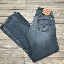 Levis 527 Low Boot Cut Blue Jeans Men’s Size 30x30 Pants Dark Wash