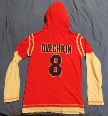 Sudadera con capucha/camiseta Alex Ovechkin Capitals (pequeña juventud) hockey antiguo/2012/rara Foto 1 de 4